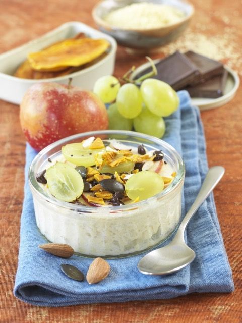 Porridge tahin chocolat