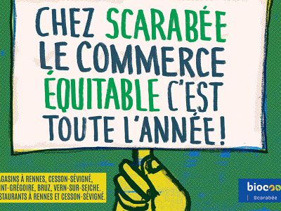 commerce équitable Biocoop Scarabée