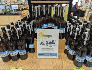La bière La Fraîche chez Scarabée Biocoop à Saint-Grégoire