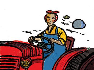 Paysannes illustration Benoit Morel