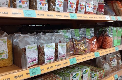 Biocoop Scarabée rayon sans gluten